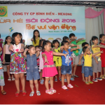 Mùa hè sôi động năm 2016 – Bé vui vận động