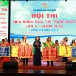 Vượt qua 14 tỉnh, thành phố, Vĩnh Phúc cùng Hà Tĩnh “rinh” giải Nhất ở Hội thi Nhà nông đua tài khu vực II